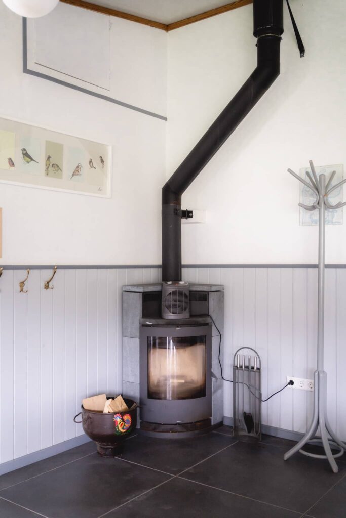 Groepsaccommodatie Boerderij Leeuwendaal Edam | Houtkachel