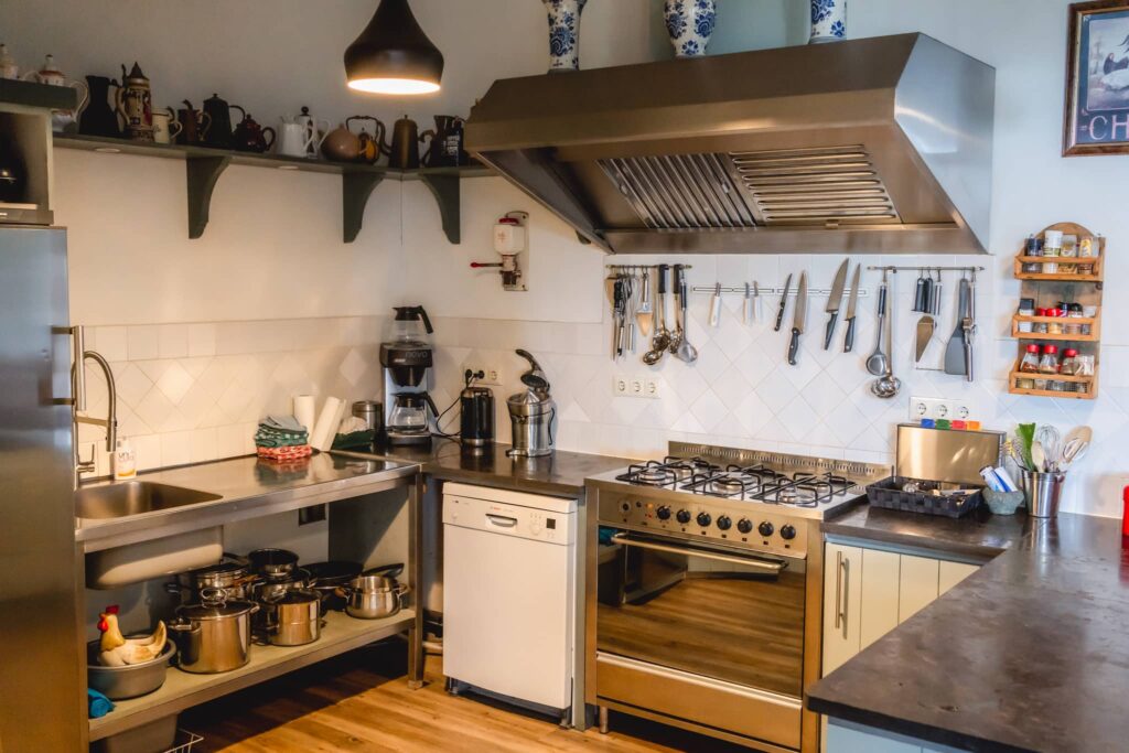 Groepsaccommodatie Boerderij Leeuwendaal Edam | Keuken
